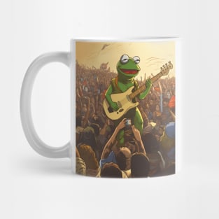 Pepe playing guitar Mug